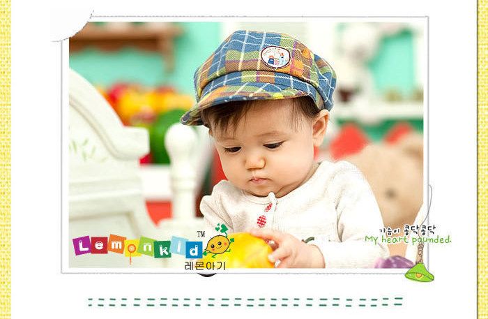 BH009: Lemonkid Baby Cap (Red) BH009: Lemonkid Baby Cap (Red)