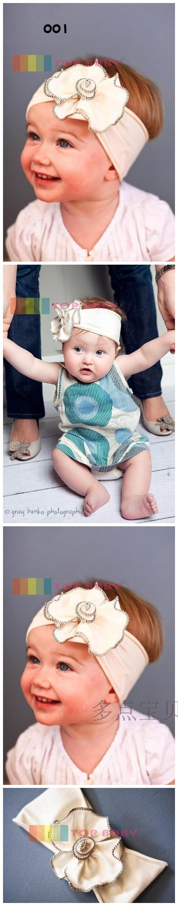 Top Baby Flower Head Band