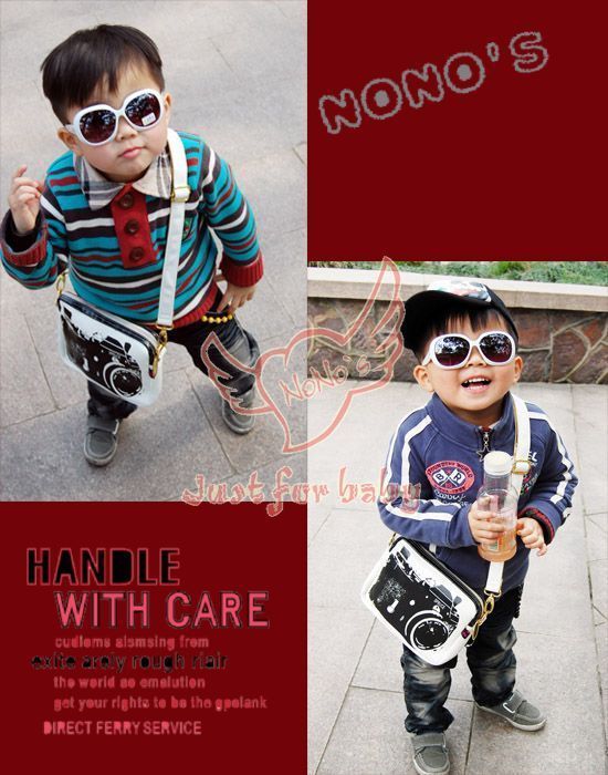 SBB003 : Funky Camera Kids Sling Bag