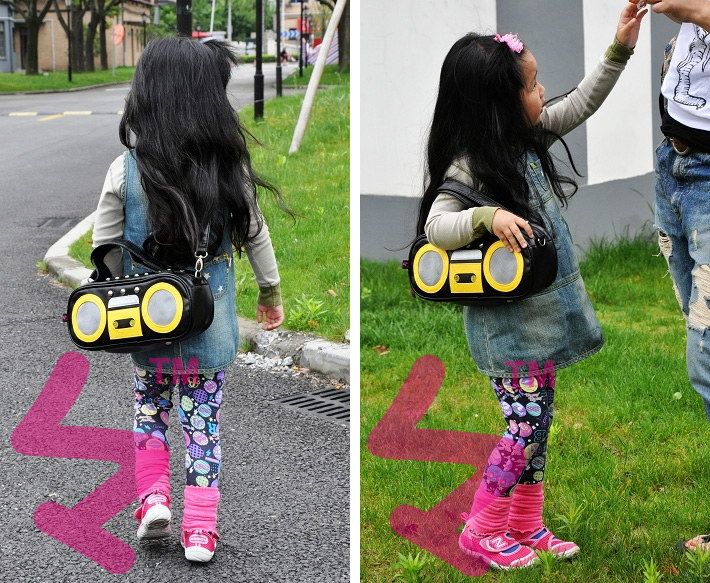 Fancy and Cute Radio Design Kids Bag