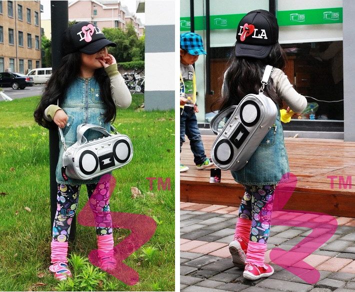 Fancy and Cute Radio Design Kids Bag
