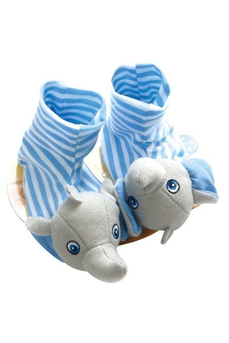 3D Animal Baby Foot Rattle