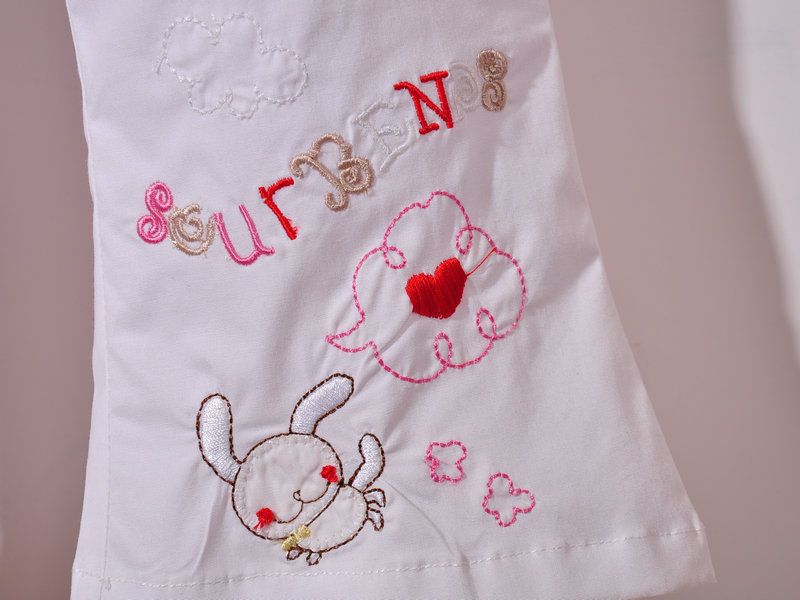 SGB127 : Gymboree Girl's 3/4 Pants (White)