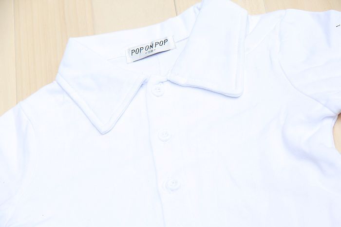 SGB455 : Smart Boy 4 Pieces Set (Stripes Vest+Long Sleeves Shirt+Trousers+Tie)