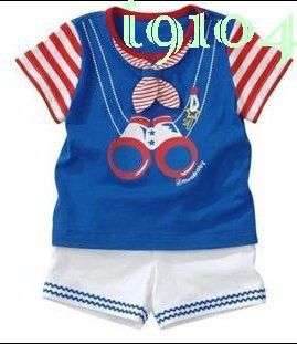 SGB457 : Samgami Binoculars Shirt + Shorts (2 Pieces Set)