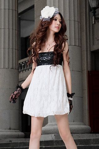 SGL097 : Sequin Lace Tube Dress SGL097 : Sequin Lace Tube Dress