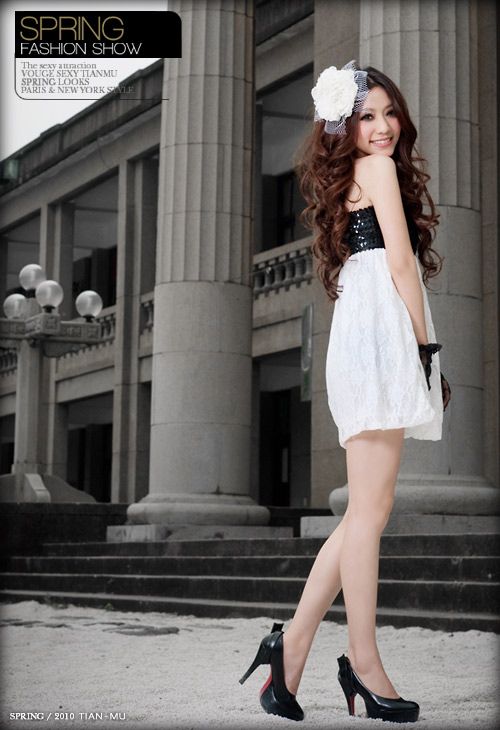 SGL097 : Sequin Lace Tube Dress SGL097 : Sequin Lace Tube Dress