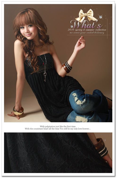 SGL097 : Sequin Lace Tube Dress SGL097 : Sequin Lace Tube Dress