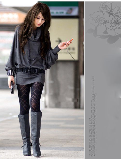 SGL119: Turtleneck Long Sleeves Plain Blouse SGL119: Turtleneck Long Sleeves Plain Blouse