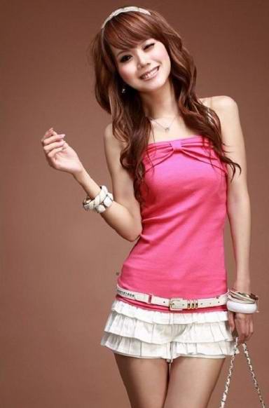 SGL127: Bowknot Plain Tube