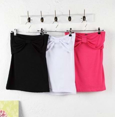 SGL127: Bowknot Plain Tube