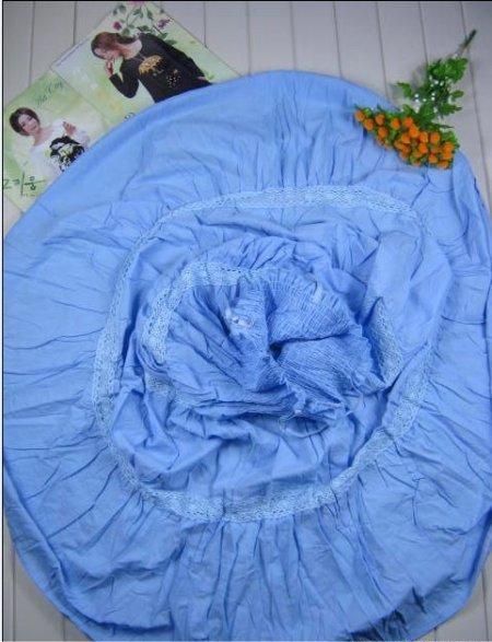 SGL220 : Plain Light Blue Spaghetti Strap Maxi Dress