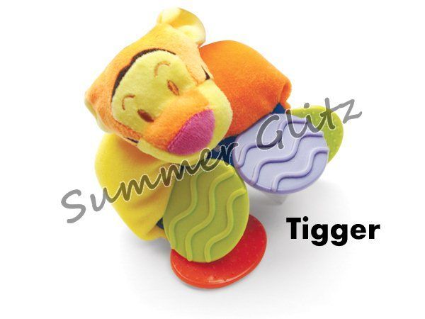 ET015 : TOLO Animal Rattle Plush Toy with Teether (Assorted Deisgns)