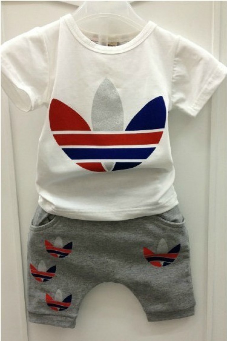 Branded Simple Baby Top + Pants (2pcs Set) 