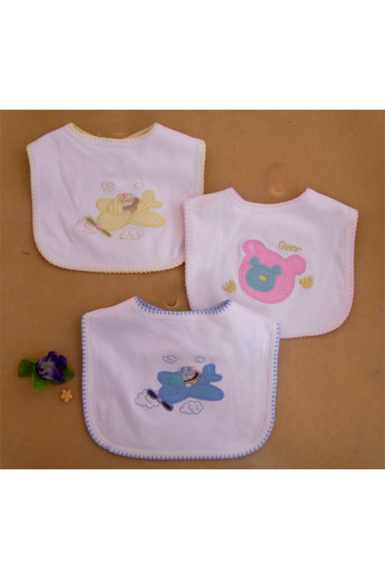 BB2075 : Carter's Animal Baby Bib