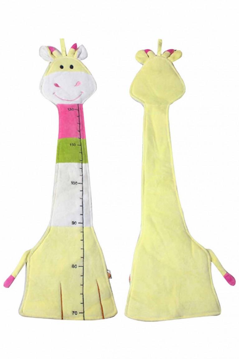 Height Feet a Giraffe Measurement Ruler - Yellow