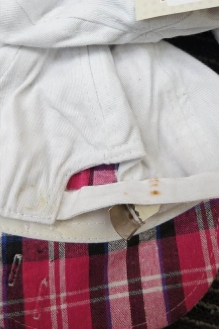 BH018: Korean Stylish Trendy Baby Cap (White)