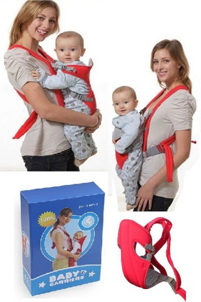 Portable Baby Carrier with Dual Side Buckles