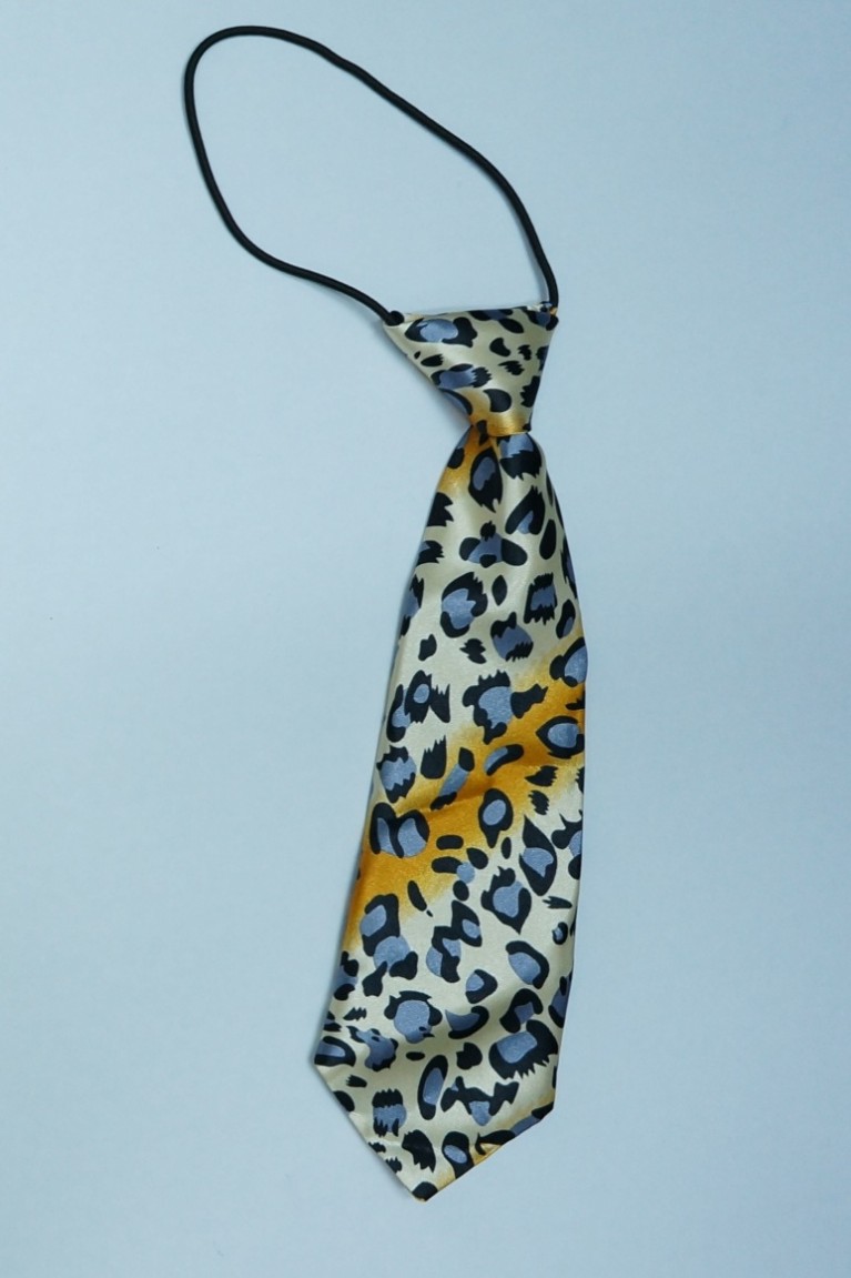 Stylish Neck Tie for Boys (Leopard Design)