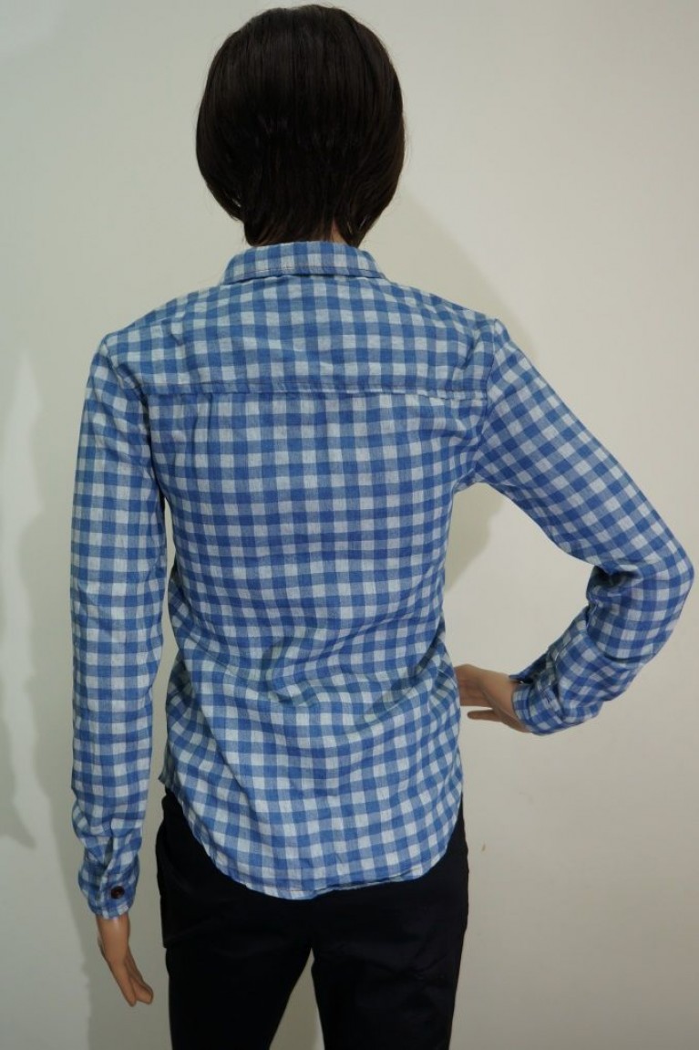 SGL4390 : Checker Ladies Long Sleeve Top