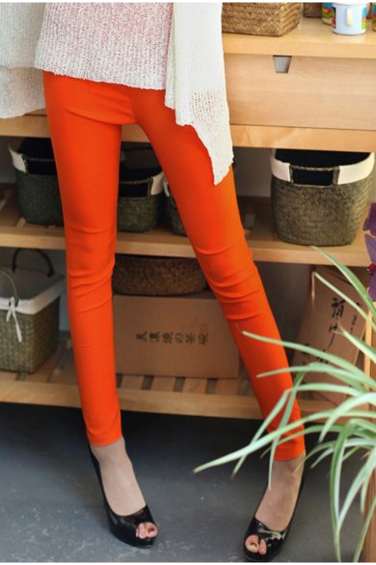 High Waist Stretchable Skinny Pants 