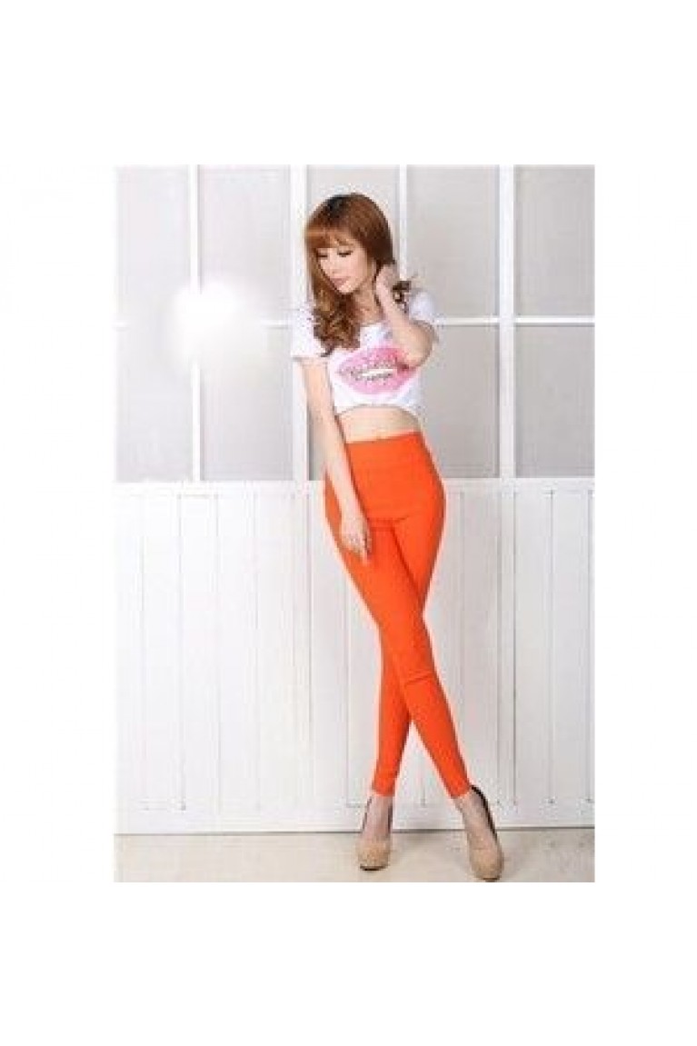 High Waist Stretchable Skinny Pants 