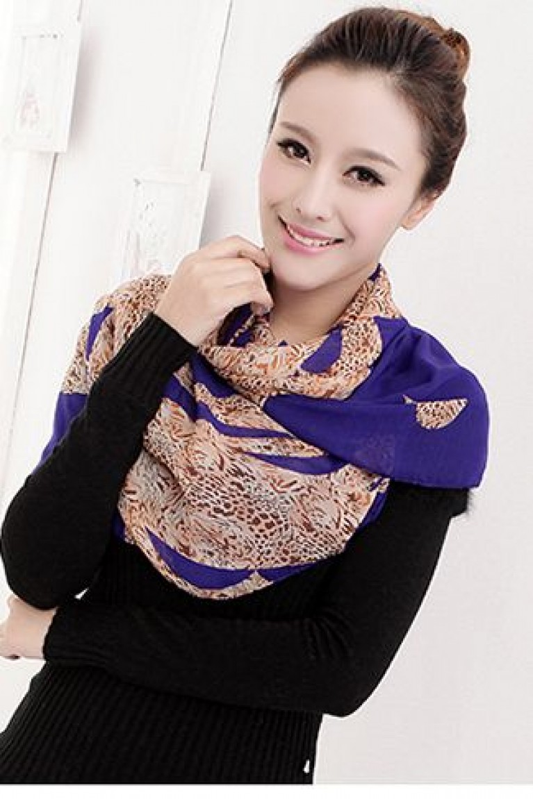 Artistic Design Print Shawl