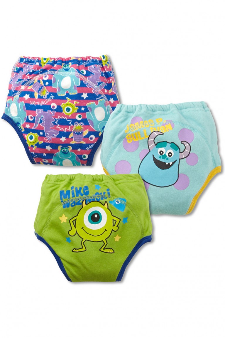 Monster Inc Potty / Toilet Training Pants (3pcs Set) -As Shown