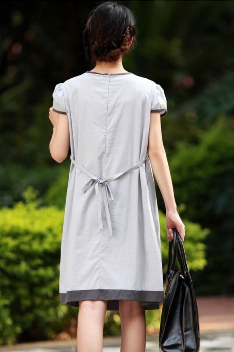 SGM81122 : Maternity Cat & Bird Dress