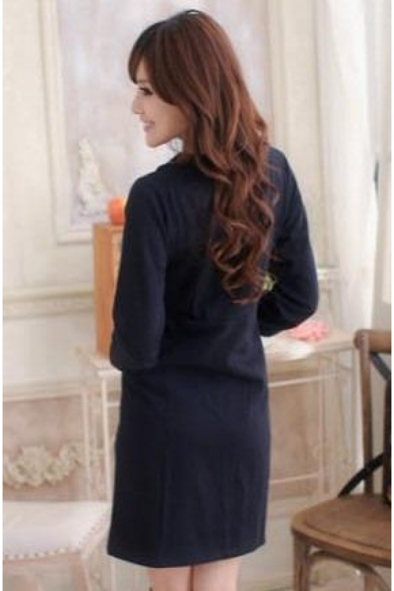 Maternity + Nursing Stylish Cross Bust Dress