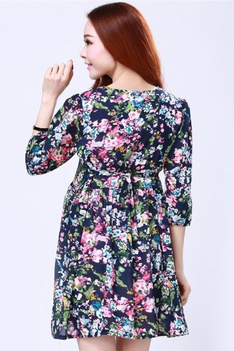 Floral Maternity Dress