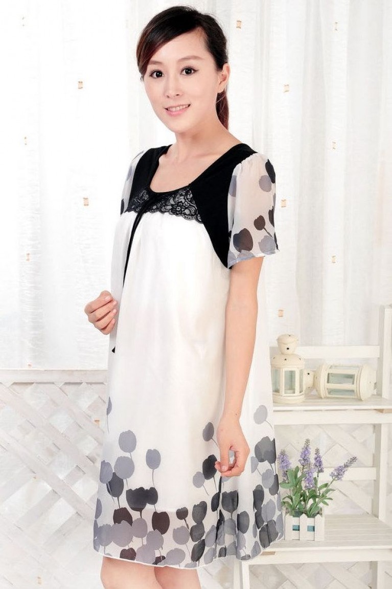 Maternity Chiffon Dress
