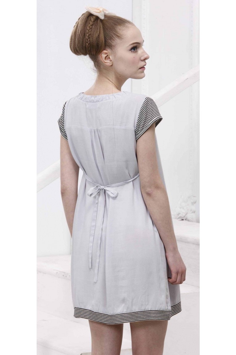 SGM81234 : Maternity Hearts Fire Passion Print Dress