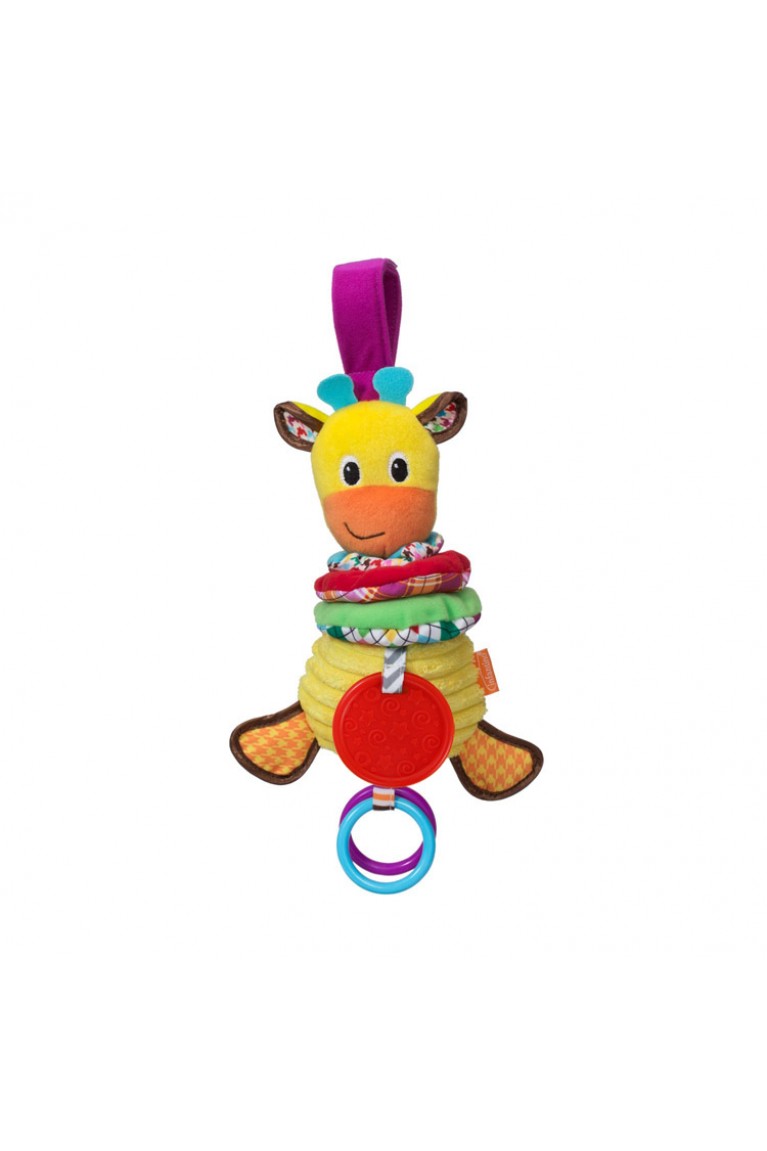 Pull Down Giraffe Musical Stroller Toy (1pc./pack) - Yellow