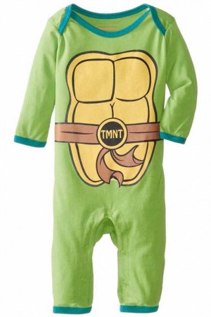 Ninja Turtle Baby Romper - Light Green