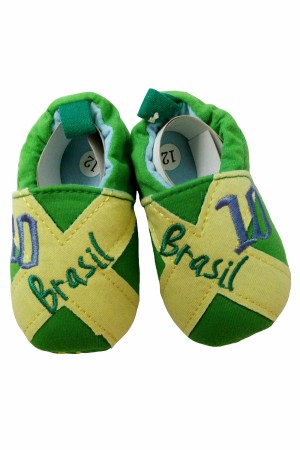 Brasil Design Pre-walker Shoes - Green