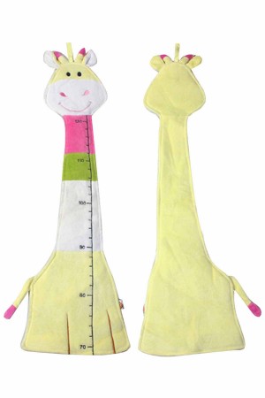 Height Feet a Giraffe Measurement Ruler - Yellow