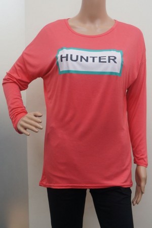Hunter Print Long Sleeve T-Shirt