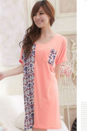 Maternity + Nursing Graphic Design Print Dress