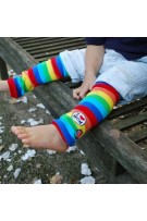 I Love Mom Leg Warmer - Colourful