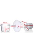 Baby Medicine Feeder - White - Measurement