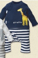 Giraffe Print  Baby Romper