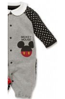 Cute M. Mouse Baby Romper - Grey