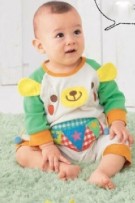 Mouse Assorted Print Baby Romper (3pcs Set) 