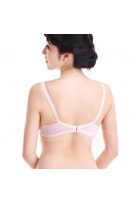 SGM5037 : Simple Cotton Front Snap Wire Free Nursing Bra