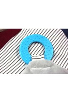 Baby Comfort Blanket with Bear Rattle Toy