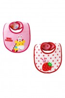 Miki House Animals Baby Bib 