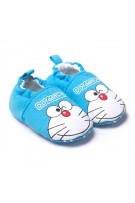 Doraemon Print Pre-walker Shoes - Light Blue