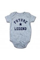 3pcs Set Baby Boy Short Sleeve Romper - As Shown