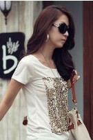 SGL4421 :  Elegant Sequinned T-Shirt